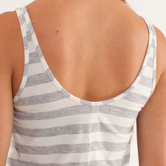 Lululemon Heart Opener Striped Button Tank - Picture 6 of 11
